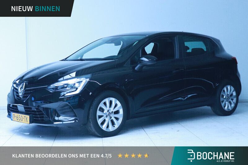 Zwart Gebruikt 2022 Renault Clio V Evolution Hatchback | € 15.495 (Eerlijke prijs) - Afbeelding 1/4
