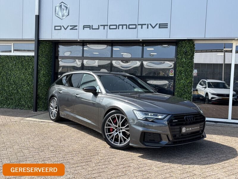 Grijs Gebruikt 2021 Audi A6 Competition Stationwagen | € 39.950 (Super prijs) - Afbeelding 1/4