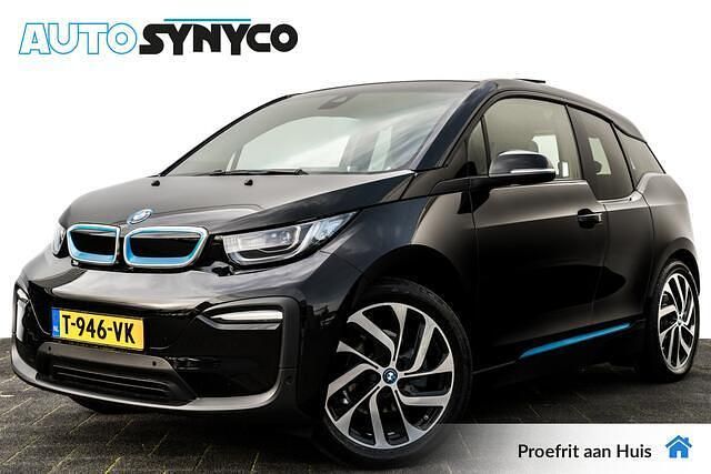 Zwart (metallic) Gebruikt 2021 BMW i3 Comfort Edition Hatchback | € 21.900 (Eerlijke prijs) - Afbeelding 1/4