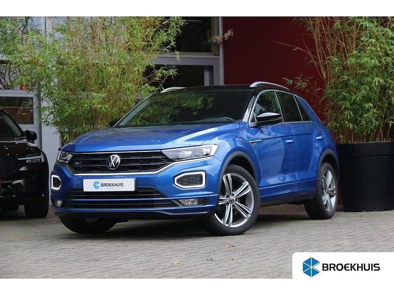 Blauw Gebruikt 2021 VW T-Roc Business SUV | € 27.900 (Eerlijke prijs) - Afbeelding 1/4