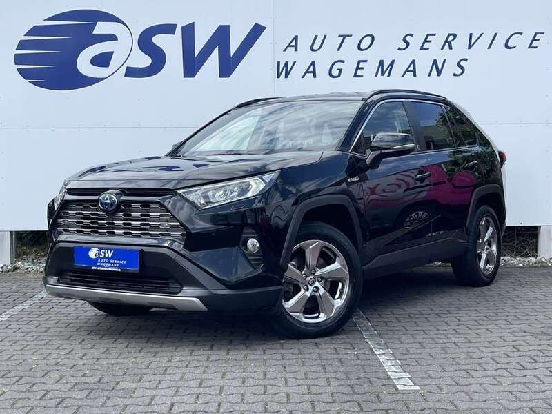 Zwart Gebruikt 2021 Toyota RAV4 Hybrid Team SUV | € 32.950 (Eerlijke prijs) - Afbeelding 1/4