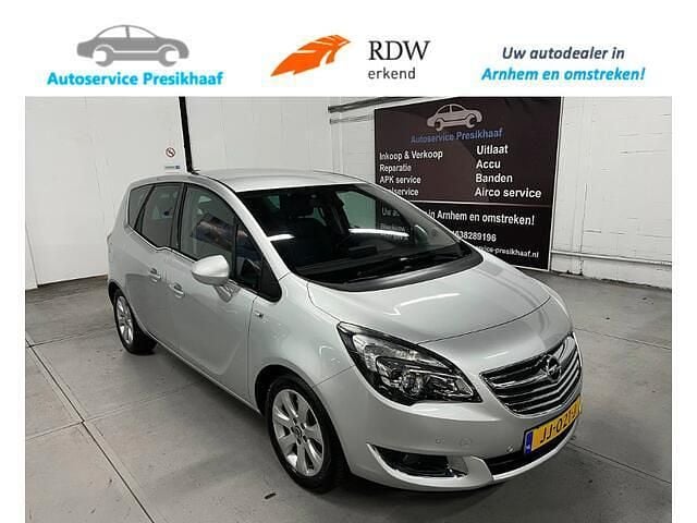Grijs Gebruikt 2016 Opel Meriva MPV | € 11.495 (Eerlijke prijs) - Afbeelding 1/4