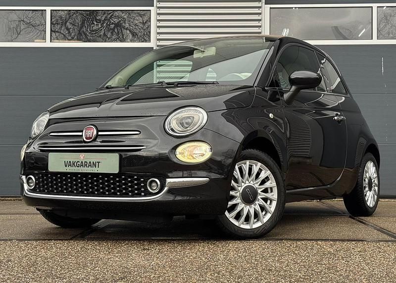 Zwart Gebruikt 2017 Fiat 500C S Cabriolet | € 9.250 (Goede deal) - Afbeelding 1/4