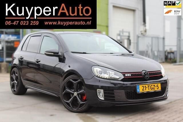 Zwart Gebruikt 2012 VW Golf VII GTI Hatchback | € 10.950 (Super prijs) - Afbeelding 1/4