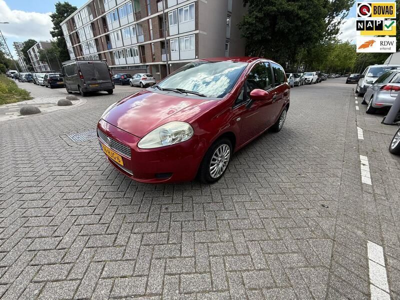 Rood Gebruikt 2008 Fiat Punto Active Hatchback | € 1.450 (Iets duurder) - Afbeelding 1/4
