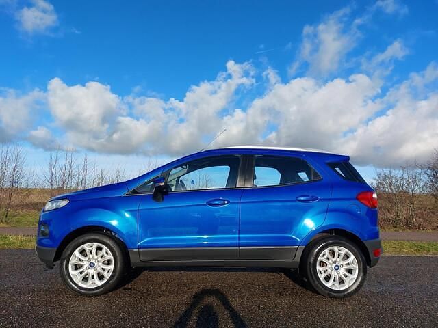 Occasion Ford Ecosport Titanium 125 PK (91 kW) 2017 Blauw (metallic) SUV