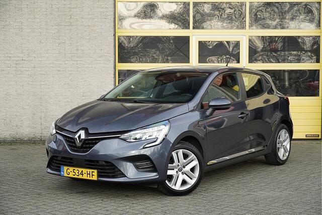 Grijs Gebruikt 2019 Renault Clio IV Zen Hatchback | € 9.450 (Eerlijke prijs) - Afbeelding 1/4