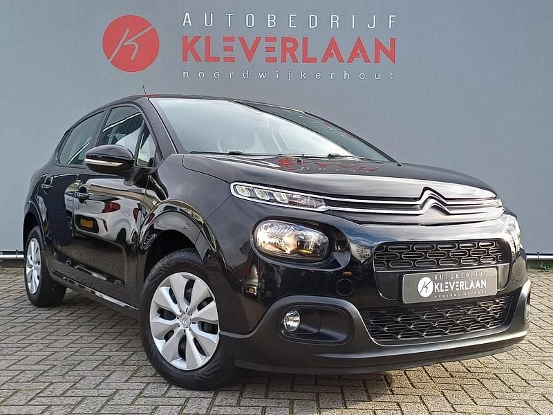 Zwart Gebruikt 2017 Citroën C3 Feel Hatchback | € 10.950 (Iets duurder) - Afbeelding 1/4