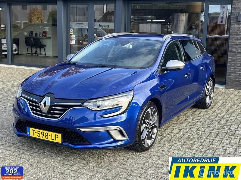 Blauw Gebruikt 2018 Renault Mégane GrandTour Signature Stationwagen | € 12.500 (Eerlijke prijs) - Afbeelding 1/4