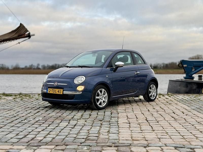Blauw Occasion 2014 Fiat 500 Easy Hatchback | € 4.750 (Eerlijke prijs) - Afbeelding 1/4