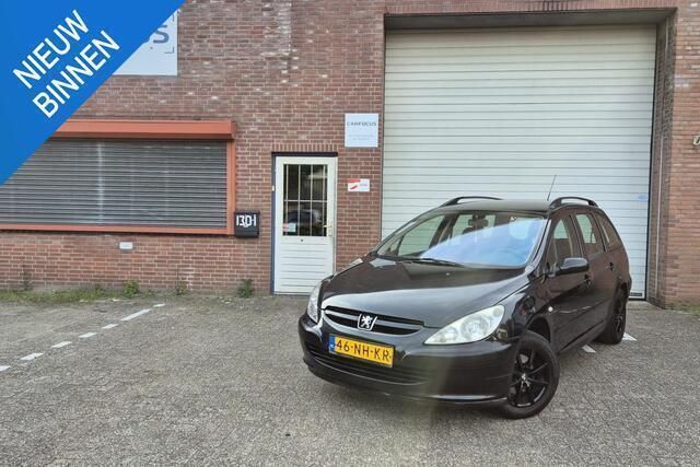 Zwart Gebruikt 2003 Peugeot 307 Stationwagen | € 899 (Eerlijke prijs) - Afbeelding 1/4