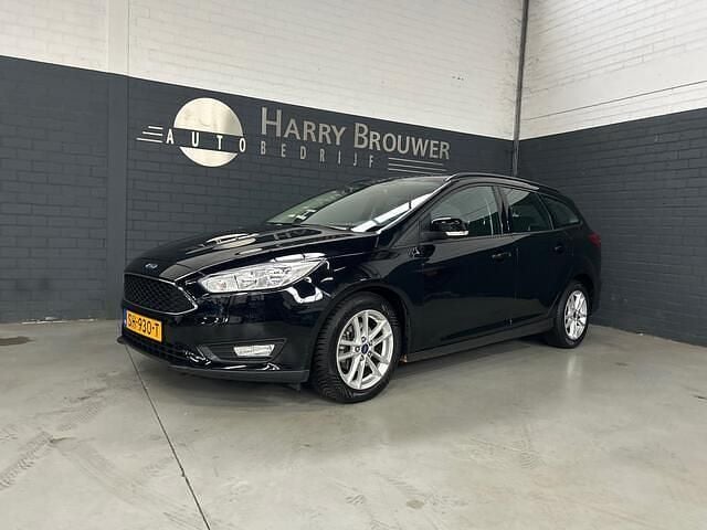 Zwart Gebruikt 2018 Ford Focus Stationwagen | € 9.799 (Goede deal) - Afbeelding 1/4