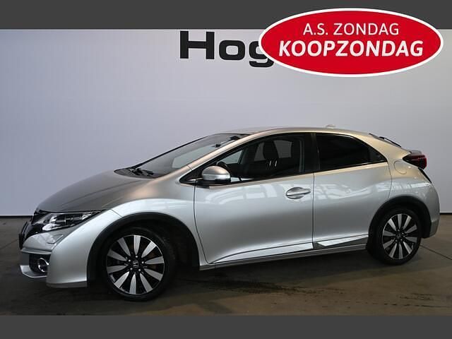 Occasion Honda Civic Elegance 101 PK (74 kW) 2015 Grijs (metallic) Hatchback