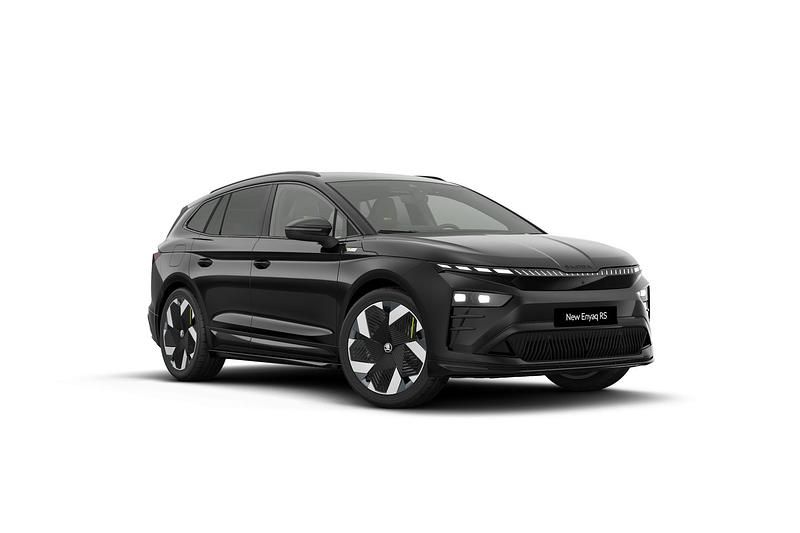 Black magic Nieuw 2025 Skoda Enyaq iV RS SUV | € 60.695 (Iets duurder) - Afbeelding 1/4