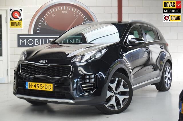 Zwart Gebruikt 2016 Kia Sportage GT-Line SUV | € 16.880 (Goede deal) - Afbeelding 1/4