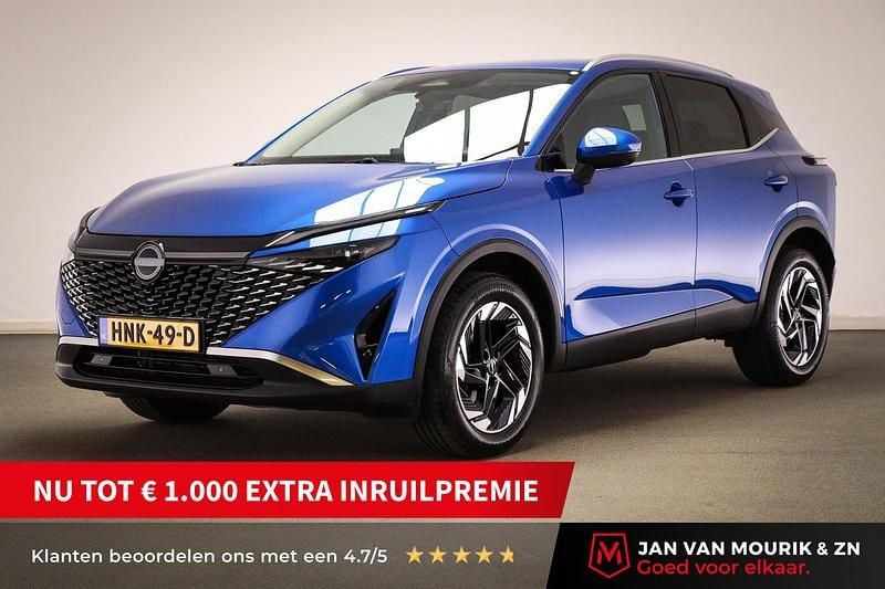 Blauw Gebruikt 2024 Nissan Qashqai N-Connecta SUV | € 34.695 (Eerlijke prijs) - Afbeelding 1/4
