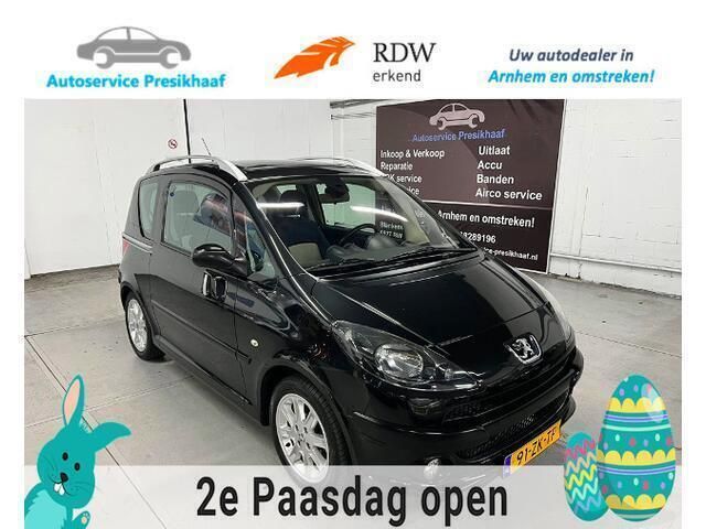 Zwart Gebruikt 2008 Peugeot 1007 Hatchback | € 3.995 (Iets duurder) - Afbeelding 1/4