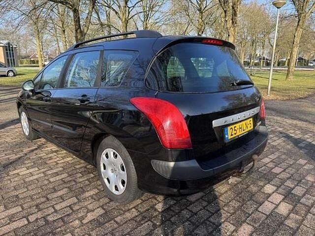 Occasion Peugeot 308 SW 120 PK (88 kW) 2009 Zwart Stationwagen