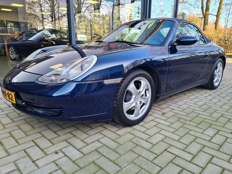 Occasion Porsche 911 Carrera 4 Cabriolet 301 PK (221 kW) 1999 Blauw Cabriolet