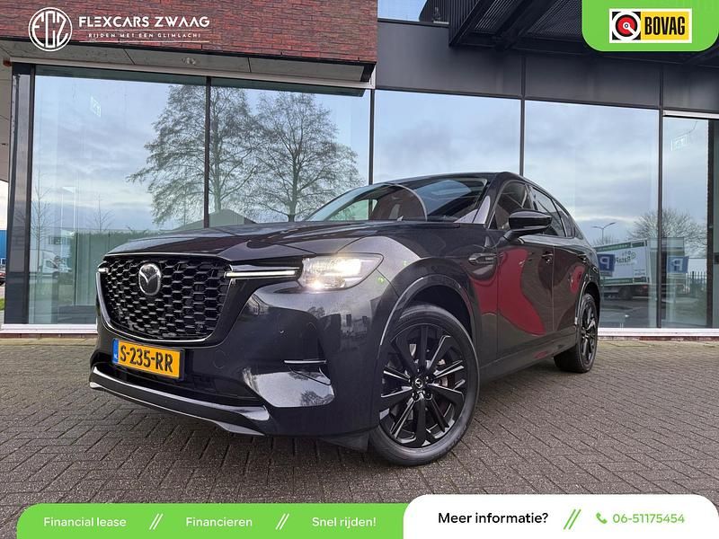 Zwart Occasion 2023 Mazda CX-60 Homura-Line SUV | € 39.990 (Eerlijke prijs) - Afbeelding 1/4