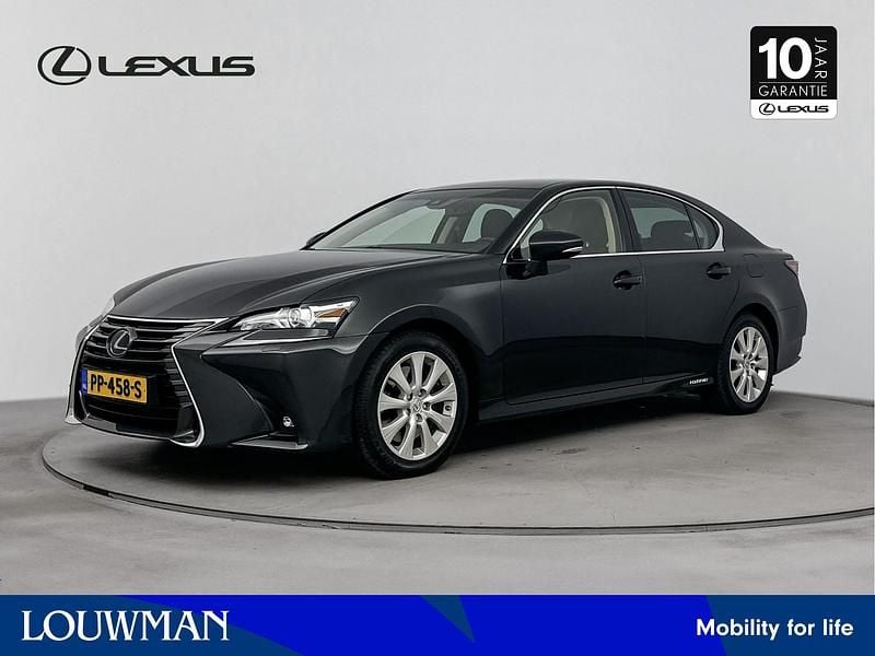 Zwart (metallic) Occasion 2017 Lexus GS450H Luxury Line Sedan | € 31.950 - Afbeelding 1/4