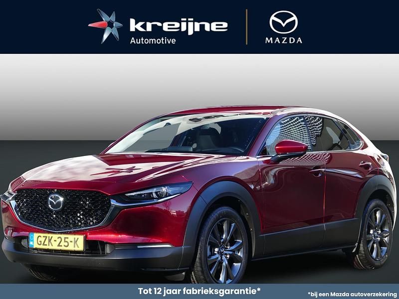 Soul red crystal Gebruikt 2024 Mazda CX-30 Exclusive-Line SUV | € 33.925 (Iets duurder) - Afbeelding 1/4