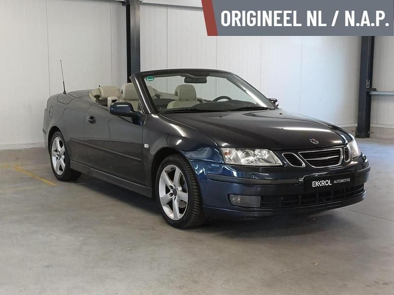 Blauw Gebruikt 2006 Saab 9-3 Cabriolet Vector Cabriolet | € 8.950 (Eerlijke prijs) - Afbeelding 1/3