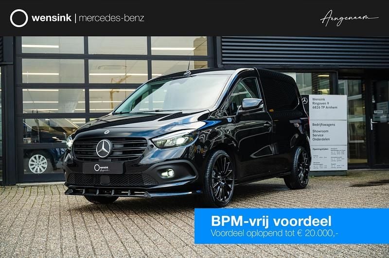 Zwart Nieuw 2025 Mercedes eCitan Van | € 32.495 (Eerlijke prijs) - Afbeelding 1/4