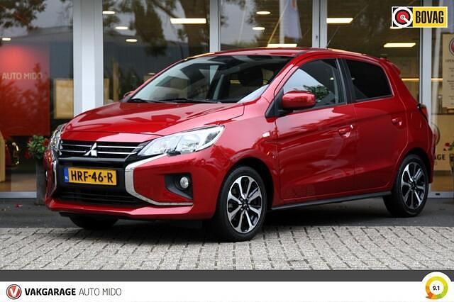 Rood Gebruikt 2021 Mitsubishi Space Star Hatchback | € 16.950 (Iets duurder) - Afbeelding 1/4