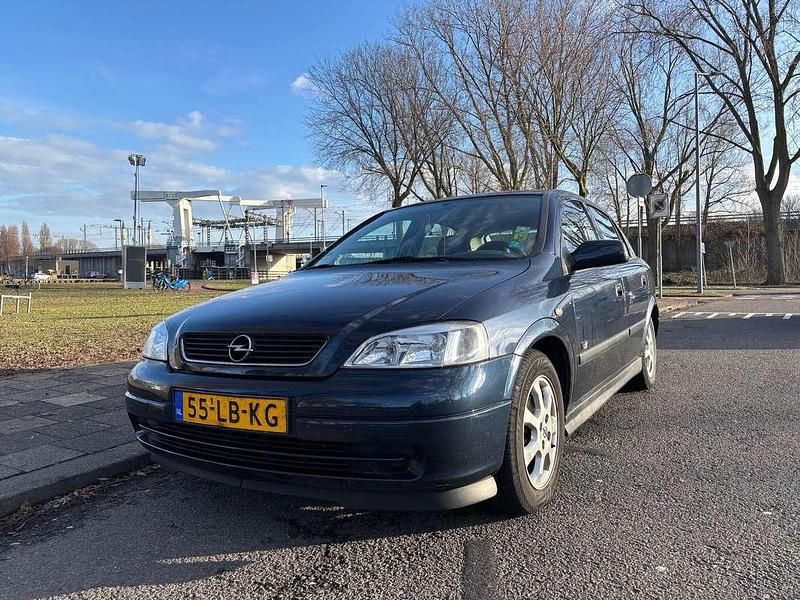 Occasion Opel Astra Njoy 84 PK (61 kW) 2002 Blauw Hatchback