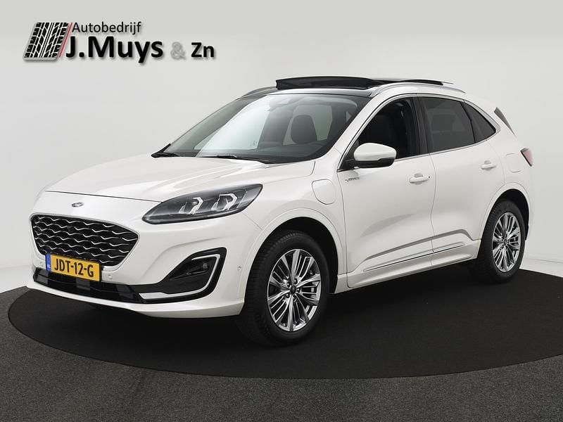 Wit Gebruikt 2022 Ford Kuga Vignale SUV | € 28.985 (Eerlijke prijs) - Afbeelding 1/4
