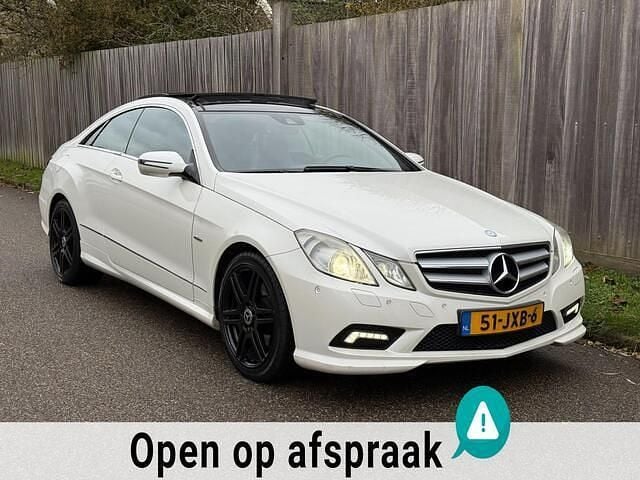 Occasion Mercedes E350 AMG line 231 PK (169 kW) 2009 Wit Coupé