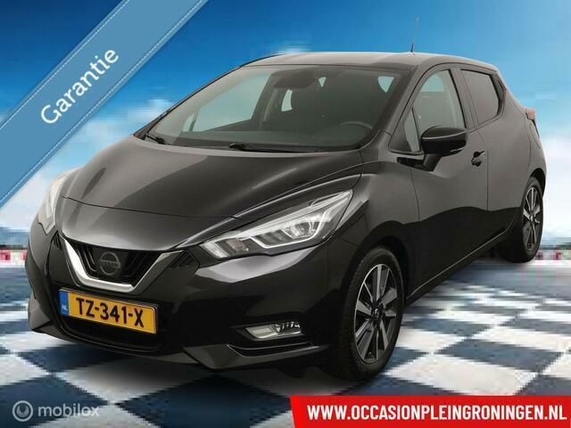 Zwart Gebruikt 2018 Nissan Micra N-Connecta Hatchback | € 10.950 (Eerlijke prijs) - Afbeelding 1/4
