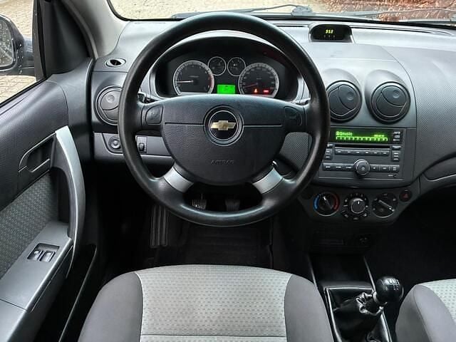 Occasion Chevrolet Aveo LS 101 PK (74 kW) 2009 Zwart (metallic) Hatchback