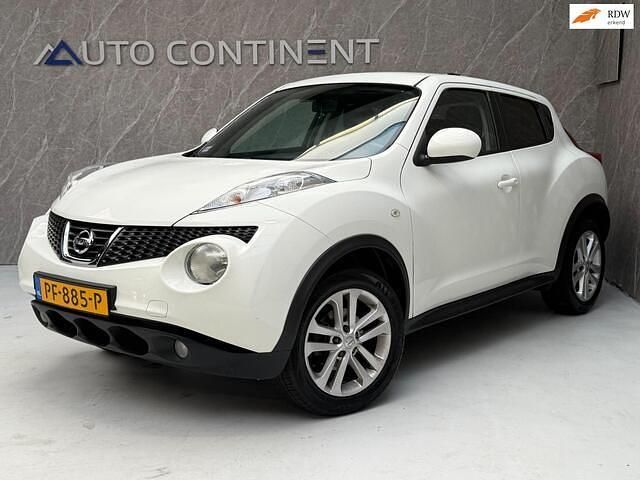 Wit Occasion 2010 Nissan Juke Acenta SUV | € 4.250 (Eerlijke prijs) - Afbeelding 1/4