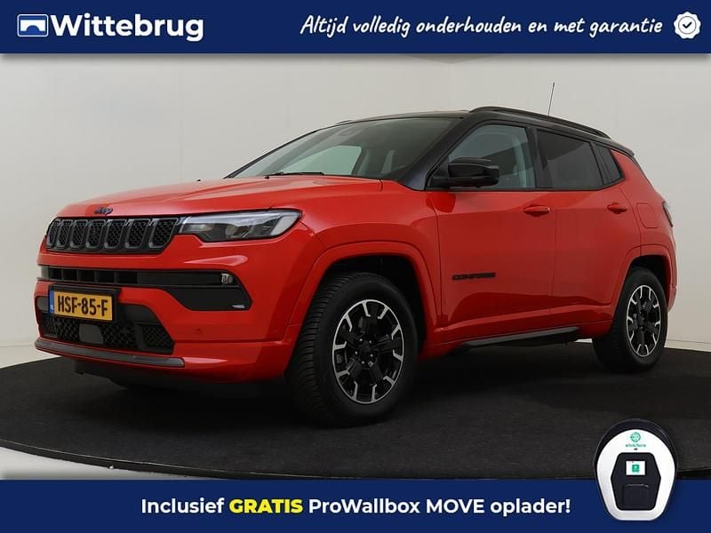 Rood Gebruikt 2022 Jeep Compass SUV | € 29.425 (Eerlijke prijs) - Afbeelding 1/4