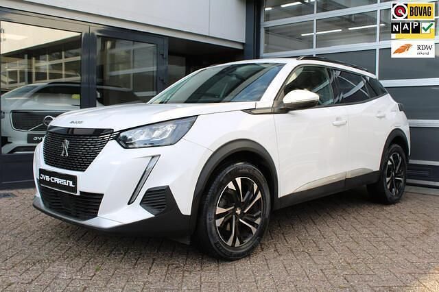 Wit Gebruikt 2022 Peugeot 2008 Allure SUV | € 22.450 (Eerlijke prijs) - Afbeelding 1/4