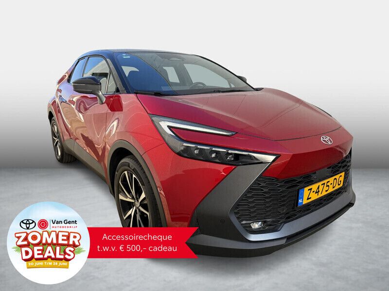 Rood Gebruikt 2024 Toyota C-HR Edition SUV | € 36.999 (Super prijs) - Afbeelding 1/4