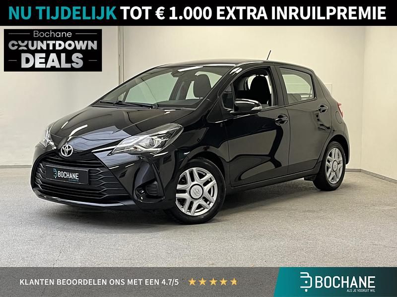 Zwart Gebruikt 2019 Toyota Yaris Active Hatchback | € 16.735 (Eerlijke prijs) - Afbeelding 1/4