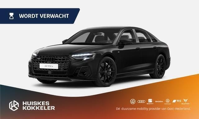 Zwart Gebruikt 2024 Audi A8 S-Line Sedan | € 84.900 (Super prijs) - Afbeelding 1/4