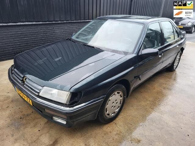 Groen Gebruikt 1990 Peugeot 605 Sedan | € 550 - Afbeelding 1/4