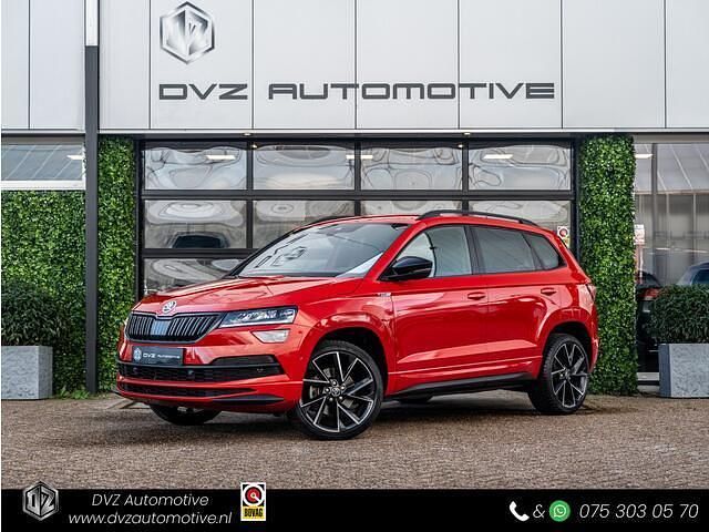 Rood Gebruikt 2021 Skoda Karoq Business Line SUV | € 25.950 (Goede deal) - Afbeelding 1/4