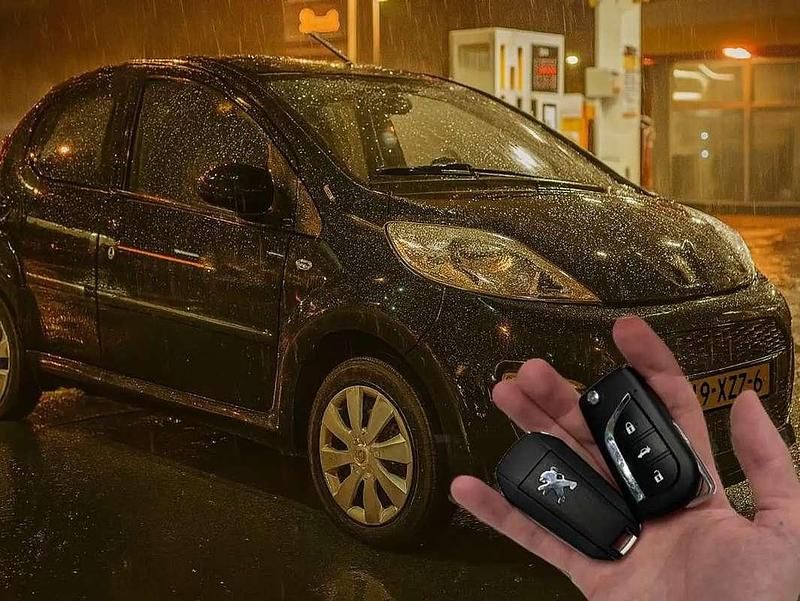 Zwart Gebruikt 2012 Peugeot 107 Envy Hatchback | € 3.500 (Eerlijke prijs) - Afbeelding 1/4