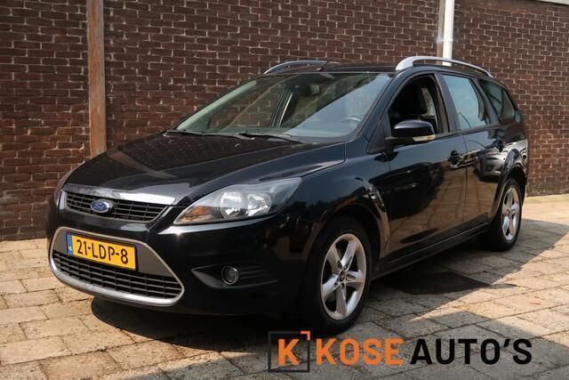 Zwart, metallic lak Gebruikt 2010 Ford Focus Limited Stationwagen | € 3.950 (Eerlijke prijs) - Afbeelding 1/4