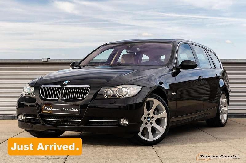 Zwart Gebruikt 2008 BMW 335 Executive Stationwagen | € 29.950 - Afbeelding 1/4