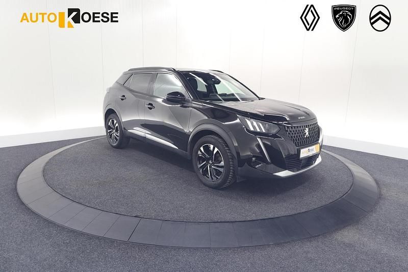 Zwart Occasion 2020 Peugeot 2008 GT-line SUV | € 17.595 (Duur) - Afbeelding 1/4