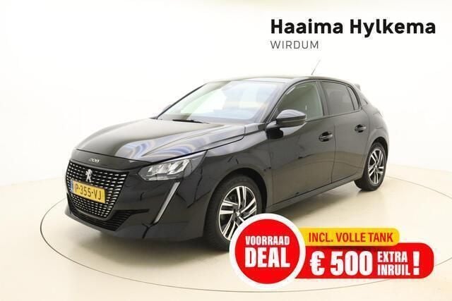 Zwart Gebruikt 2022 Peugeot 208 Allure Hatchback | € 18.950 (Eerlijke prijs) - Afbeelding 1/4