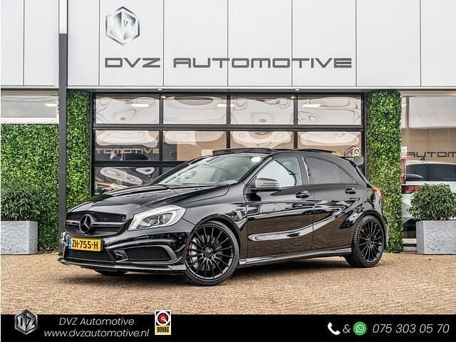 Zwart Gebruikt 2015 Mercedes A45 AMG AMG Hatchback | € 21.950 (Super prijs) - Afbeelding 1/4