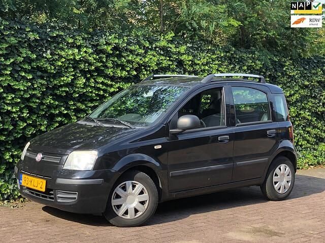 Zwart Gebruikt 2009 Fiat Panda Hatchback | € 2.499 (Eerlijke prijs) - Afbeelding 1/4