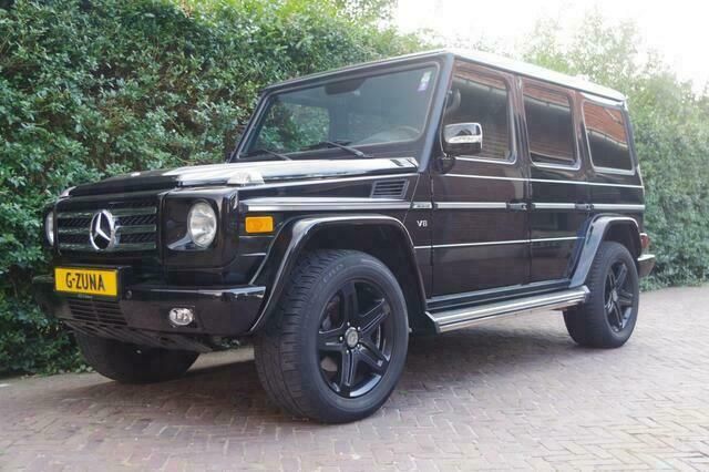 Zwart Gebruikt 2000 Mercedes G55 AMG AMG SUV | € 39.950 - Afbeelding 1/4